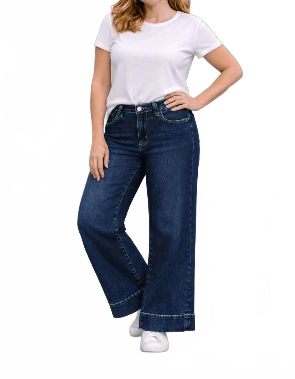 NEW LOVERVET front porch trouser jean in dominated